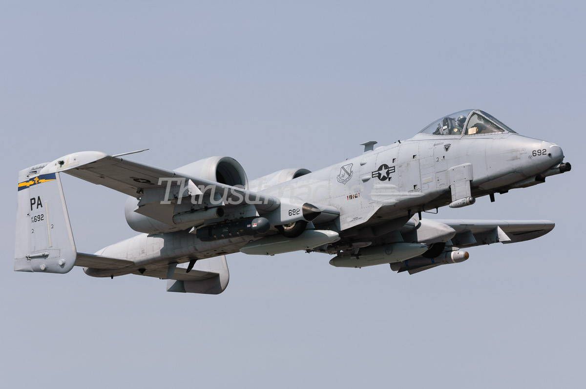 Fairchild A-10A Thunderbolt II 78-0692 / PA (cn A10-0312)
